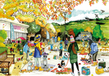 A Dog's Life - Elizabeth Blustin | Gibsons | 4 X 500 Pieces | Jigsaw Puzzle - Puzzles +