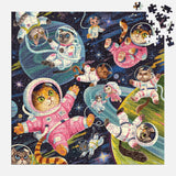 A Space Meowdyssey - Lucia Baertl | Galison | 500 Pieces | Jigsaw Puzzle - Puzzles +