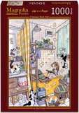 A Summer Book Club - Seul Grim | Magnolia | 1000 Pieces | Jigsaw Puzzle - Puzzles +