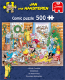A Woolly Christmas | Jan van Haasteren | Jumbo | 500 Pieces | Jigsaw Puzzle - Puzzles +