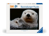 Adorable Little Otter | Ravensburger | 500 Pieces | Jigsaw Puzzle - Puzzles +