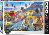 Air Balloons - Turkey, Cappadocia | HDR Photography | Eurographics | 1000 Pieces | Jigsaw Puzzle - Puzzles +
