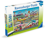 Airport Central | Ravensburger | 150 XXL Pieces | Jigsaw Puzzle - Puzzles +