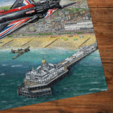 Airshow Over Eastbourne - Matthew Emeny | Gibsons | 1000 Pieces | Jigsaw Puzzle - Puzzles +