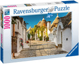 Alberobello In Puglia - Italy | Ravensburger | 1000 Pieces | Jigsaw Puzzle - Puzzles +