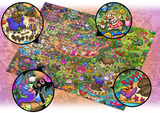 Alice In Wonderland | Vizzles - Series 4 | Great Games | 1000 Pieces | Jigsaw Puzzle - Puzzles +