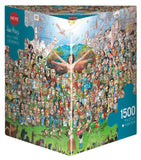 All Time Legends - Hugo Prades | Heye | 1500 Pieces | Jigsaw Puzzle - Puzzles +