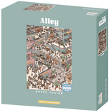 Alley | Botop Fusion | 1000 Pieces | Jigsaw Puzzle - Puzzles +