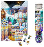 Alpine Village Holiday | Micro Puzzles | 150 Pieces | Micro Jigsaw Puzzle - Puzzles +