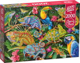 Amazing Chameleons | CherryPazzi | 2000 Pieces | Jigsaw Puzzle - Puzzles +