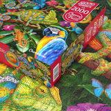 Amazing Chameleons | CherryPazzi | 2000 Pieces | Jigsaw Puzzle - Puzzles +