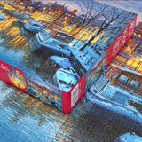 Amsterdam At Night | CherryPazzi | 1000 Pieces | Jigsaw Puzzle - Puzzles +