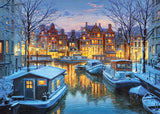 Amsterdam At Night | CherryPazzi | 1000 Pieces | Jigsaw Puzzle - Puzzles +