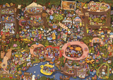 Amusement Park | Botop Fusion | 2000 Pieces | Jigsaw Puzzle - Puzzles +