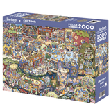 Amusement Park | Botop Fusion | 2000 Pieces | Jigsaw Puzzle - Puzzles +