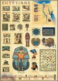 Ancient Egyptians - History | Eurographics | 1000 Pieces | Jigsaw Puzzle - Puzzles +
