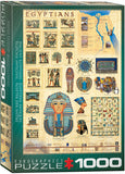 Ancient Egyptians - History | Eurographics | 1000 Pieces | Jigsaw Puzzle - Puzzles +