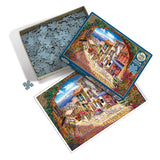 Archway to Cagne - Sam Park | Cobble Hill | 500 Pieces | Jigsaw Puzzle - Puzzles +