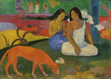 Arearea (The Red Dog) - Gauguin | Art Collection | WJPC | Ravensburger | 1000 Pieces | World Championship Jigsaw Puzzle - Puzzles +