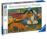 Arearea (The Red Dog) - Gauguin | Art Collection | WJPC | Ravensburger | 1000 Pieces | World Championship Jigsaw Puzzle - Puzzles +