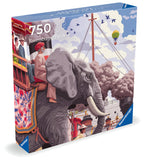 Around The World in 80 Days | Art & Soul | Ravensburger | 750 Pieces | Jigsaw Puzzle - Puzzles +