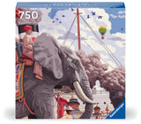 Around The World in 80 Days | Art & Soul | Ravensburger | 750 Pieces | Jigsaw Puzzle - Puzzles +