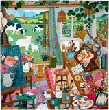 Artist's Cottage - Victoria Ball | Eeboo | 1000 Pieces | Jigsaw Puzzle - Puzzles +