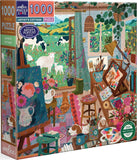 Artist's Cottage - Victoria Ball | Eeboo | 1000 Pieces | Jigsaw Puzzle - Puzzles +