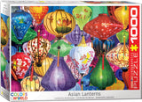 Asian Lanterns | Colours Of The World | Eurographics | 1000 Pieces | Jigsaw Puzzle - Puzzles +