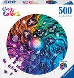 Astronomy - Circle Of Colours | Ravensburger | 500 Pieces | Circular Jigsaw Puzzle - Puzzles +