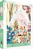 At The Greenhouse - Adelina Lirius | New York Puzzle Company | 1000 Pieces | Jigsaw Puzzle - Puzzles +
