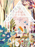 At The Greenhouse - Adelina Lirius | New York Puzzle Company | 1000 Pieces | Jigsaw Puzzle - Puzzles +