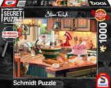 At The Kitchen Table - Steve Read | Secret Puzzle | Schmidt | 1000 Pieces | Jigsaw Puzzle - Puzzles +