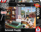At The Writing Table - Steve Read | Secret Puzzle | Schmidt | 1000 Pieces | Jigsaw Puzzle - Puzzles +