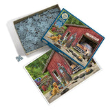 Auto Repair - Greg Giordano | Cobble Hill | 500 Pieces | Jigsaw Puzzle - Puzzles +