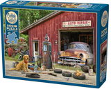 Auto Repair - Greg Giordano | Cobble Hill | 500 Pieces | Jigsaw Puzzle - Puzzles +