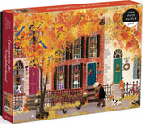 Autumn In The Neighbourhood - Joy Laforme | Galison | 1000 Pieces | Jigsaw Puzzle - Puzzles +