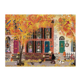 Autumn In The Neighbourhood - Joy Laforme | Galison | 1000 Pieces | Jigsaw Puzzle - Puzzles +