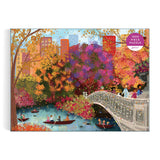 Autumn On Bow Bridge - Joy Laforme | Galison | 1000 Pieces | Jigsaw Puzzle - Puzzles +