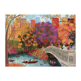 Autumn On Bow Bridge - Joy Laforme | Galison | 1000 Pieces | Jigsaw Puzzle - Puzzles +