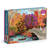 Autumn On Bow Bridge - Joy Laforme | Galison | 1000 Pieces | Jigsaw Puzzle - Puzzles +