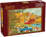 Autumn Scene - Shanya Bharti | Magnolia | 1000 Pieces | Jigsaw Puzzle - Puzzles +
