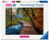 Autumnal Wood Trail | Beautiful Walkways | Ravensburger | 1000 Pieces | Jigsaw Puzzle - Puzzles +