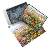 Backyard Bird Bath | Cobble Hill | 1000 Pieces | Jigsaw Puzzle - Puzzles +