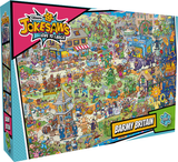 Barmy Britain - Jokesaws | Phil Dobson | Gibsons | 1000 Pieces | Jigsaw Puzzle - Puzzles +