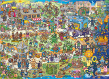 Barmy Britain - Jokesaws | Phil Dobson | Gibsons | 1000 Pieces | Jigsaw Puzzle - Puzzles +