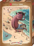 Beach Boy - Zozoville | Heye | 1500 Pieces | Jigsaw Puzzle - Puzzles +