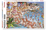 Beach - Francois Ruyer | Piatnik | 1000 Pieces | Jigsaw Puzzle - Puzzles +