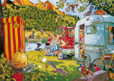 Bear Necessities! - Original No.7 | Wasgij? Retro | Jumbo | 1000 Pieces | Jigsaw Puzzle - Puzzles +