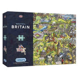 Beautiful Britain - Maria Rabinky | Gibsons | 1000 Pieces | Jigsaw Puzzle - Puzzles +